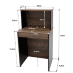 Balcão Caixa Atendimento Comercial Recepção 600x420 Netmobil - Nogal - Imagem 3
