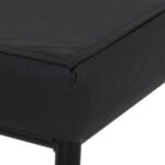 Banqueta Alta em Aço 75cm Preto Paris Metalnew - Imagem 6