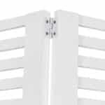 Biombo Ripado Pinus Branco 1,50x1,80m Settis - Imagem 3