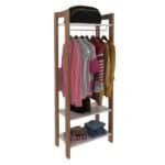 Armário Closet Aberto Az1029 Amêndoa/branco