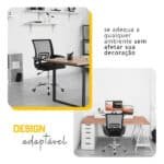 Cadeira De Escritório / Home Office Mesh Giratória E Ergométrica - Imagem 3