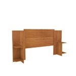 Cama Box Casal Queen 203cmx164cm Mônaco Com Cabeceira Extensivel E 2 Mesas De Cabeceiras - Imagem 4