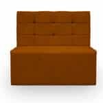 Canto Alemão Confortável Para Apartamento Cozinha E Restaurantes Veludo Terracota