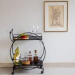 Carrinho Bar Decorativo Vintage Pretopreto - Imagem 3