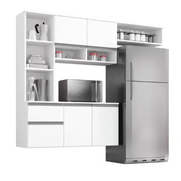 Cozinha Compacta Sol 5 Portas 1 Gav Cozinha Compacta Sol 5 Portas 1 Gav - Imagem 1