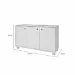 Escritório Decorado Valletta Branco - Imagem 4