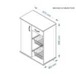 Fruteira Belize New 1 Pt 1 Gv Branco - Imagem 4