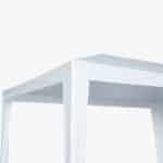 Gazebo Aço Polietileno Branco 2,44x1,95x2,95m Sero Naterial - Imagem 2