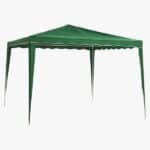 Gazebo Aço e Poliéster Verde 2x2,95x2,95m Pico Naterial