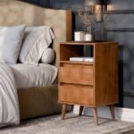 Mesa De Cabeceira Retrô Roma Freijó - Ej Móveis - Imagem 3