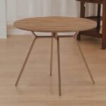 Mesa De Jantar Redonda 1m 1588 Carraro Freijórose - Imagem 3