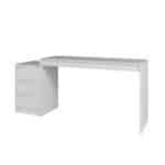 Mesa Escrivaninha 3 Gavetas Branco - Brv - Imagem 2