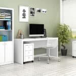 Mesa de Escritório Branca Tecno Mobili - Imagem 2