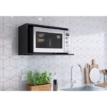 Nicho De Parede Para Microondas Funcionale Preto - Imagem 4