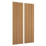 Painel Para Tv 100% Mdf Ripado Decoração Freijó - Panorama Móveis - Imagem 3