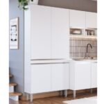 Paneleiro Duplo 4 Portas Athena Branco - Imagem 4