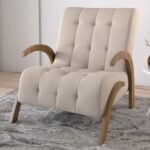 Poltrona Cecilia Seda/nude - Viero Móveis - Imagem 3