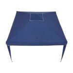 Tenda Gazebo Sanfonado Articulada Impermeável Barraca Camping E Praia 3x3 Fortt Azul - Tgs001-a - Imagem 2